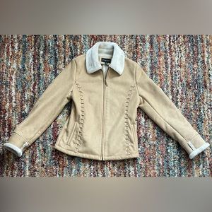 Braetan Faux Suede Coat Size Medium